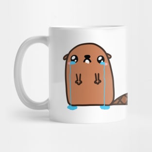 Sad beaver Mug